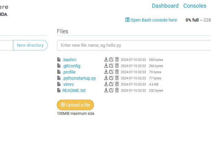 Upload Django project to PythonAnywhere